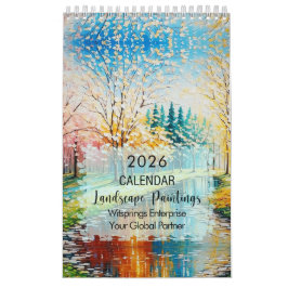 Calendário de Pinturas de Paisagem