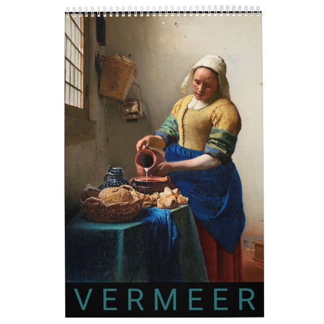 Calendário de Pinturas de Vermeer (Capa)