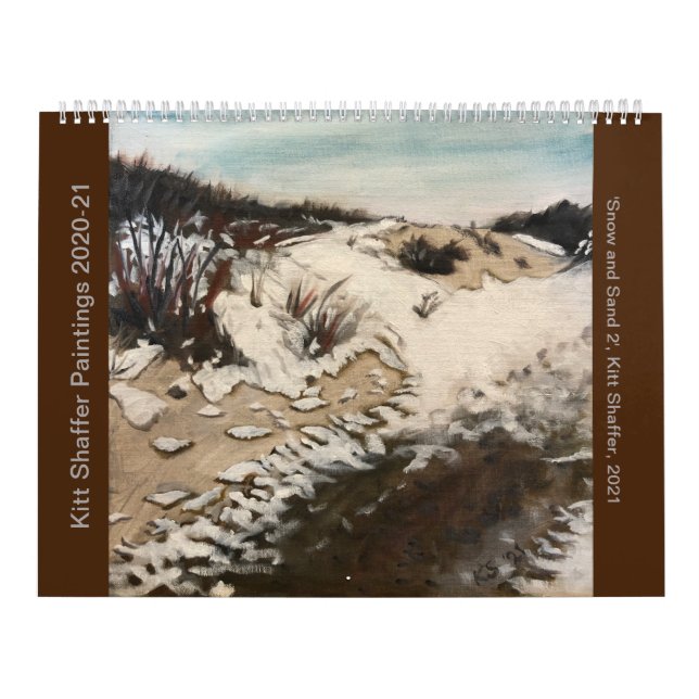 Calendário de Pinturas do Kitt Shaffer 2020-2021 (Capa)