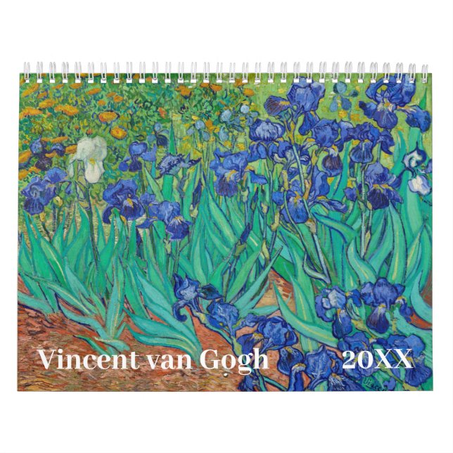 Calendário de Pinturas do Vincent van Gogh OIl (Capa)