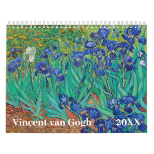 Calendário de Pinturas do Vincent van Gogh OIl