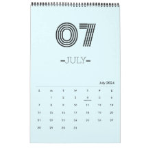 Calendário de Planejadores Minimalista