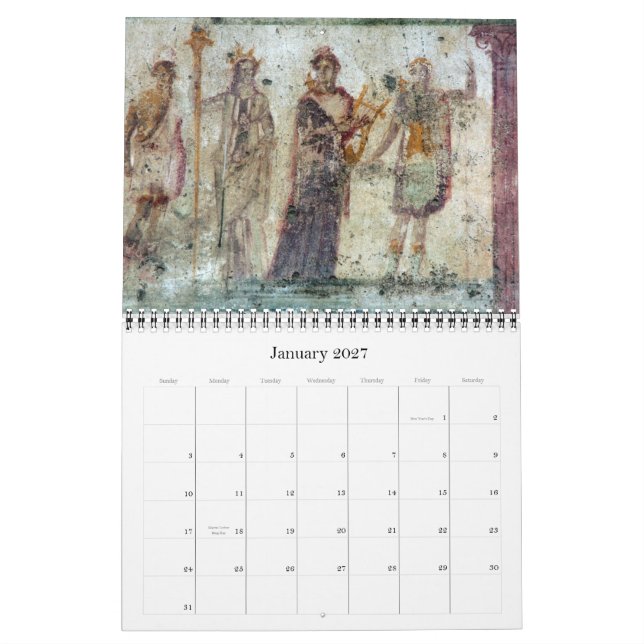 Calendário de Pompeii 2012 (Jan 2027)