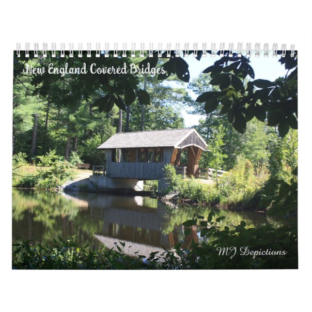 Calendário de Pontes Cobertas da Nova Inglaterra 2 (Capa)