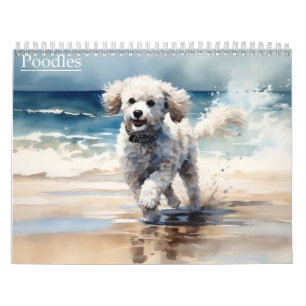 Calendário de Poodles, a qualquer ano