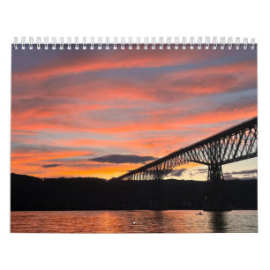 Calendário de Pôrs do sol do Vale do Hudson
