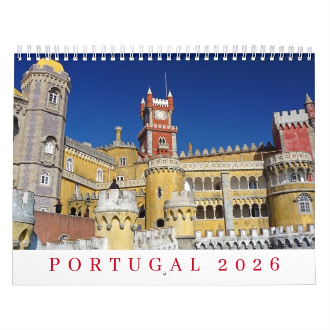Calendário de Portugal 2026 (Capa)