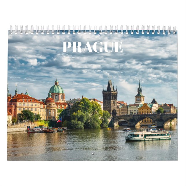 Calendário de Praga 2025 (Capa)