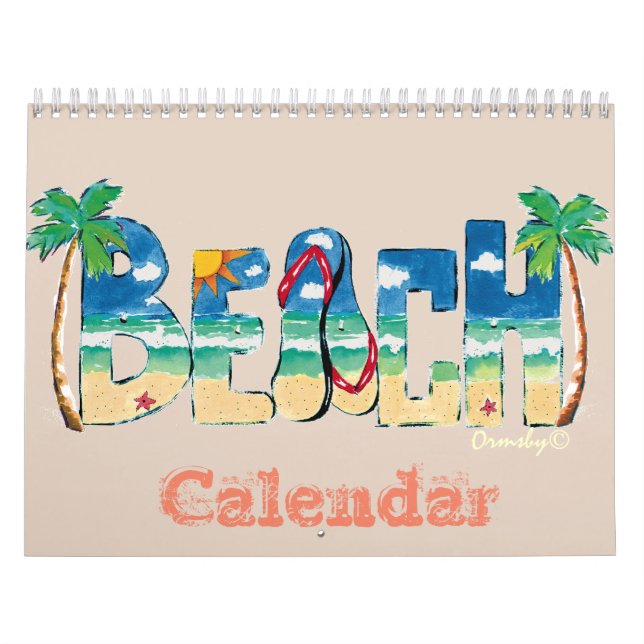 Calendário de Praia (Capa)