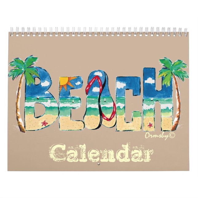 Calendário de Praia (Capa)