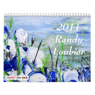 Calendário de Randy Loubier 2011 com escritura
