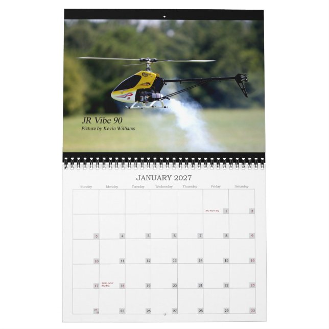 Calendário de RC Heli (Jan 2027)