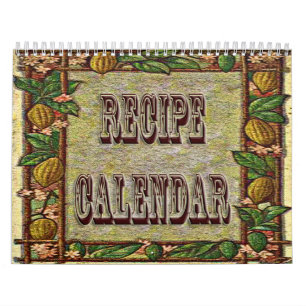 Calendário de Receita de 12 Meses 20XX