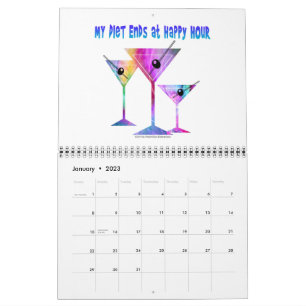 Calendário de Receitas de Coquetéis da Martini Div