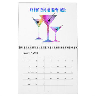 Calendário de Receitas de Coquetéis da Martini Div