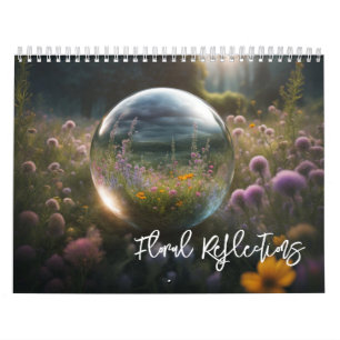 Calendário de Reflexos Florais