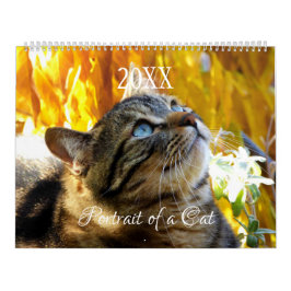 Calendário de Retrato de um Gato - HAMbyWG