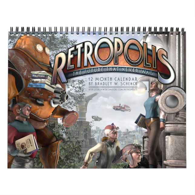 Calendário de Retropolis (Capa)