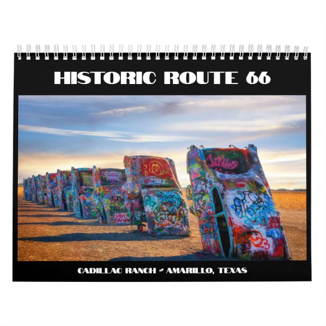 Calendário de Rota 66 Histórica (Capa)