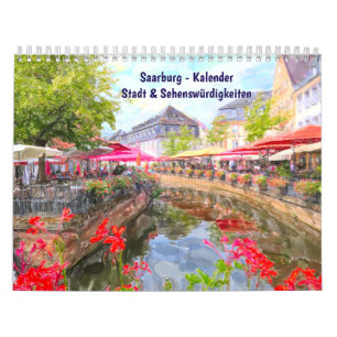 Calendário de Saarburg 2026 – Cidade & Atrações