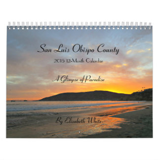 Calendário de San Luis Obispo County 2015