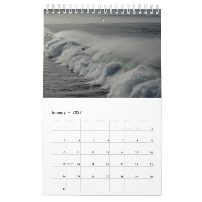 Calendário de San Luis Obispo County 2016 (Jan 2027)