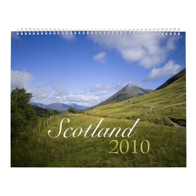 Calendário de Scotland 2010 (Capa)