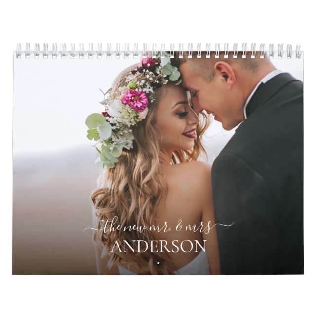 Calendário de Script de Foto de Casamento Personal (Capa)