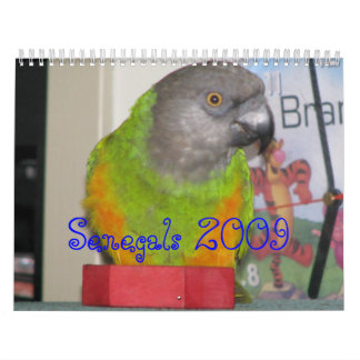 Calendário de Senegals 2009 - personalizado