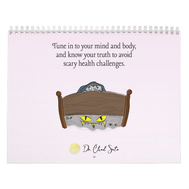 Calendário de Sensibilização Infinita do Corpo 202 (Capa)