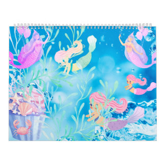 calendário de sereia diferente