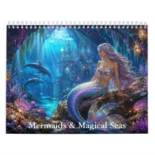 Calendário de Sereias e Mares Mágicos
