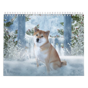 Calendário de Shiba Inu