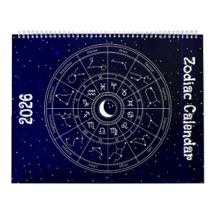 Calendário de Signos do Zodíaco