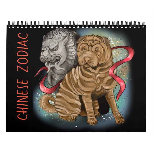 Calendário de Sinal do Animal Chinês (Capa)