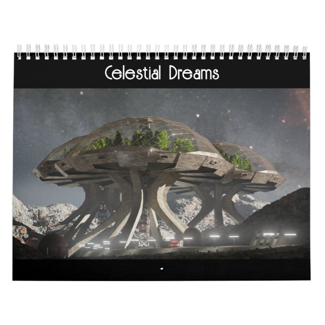 Calendário de Sonhos Celestiais (Capa)