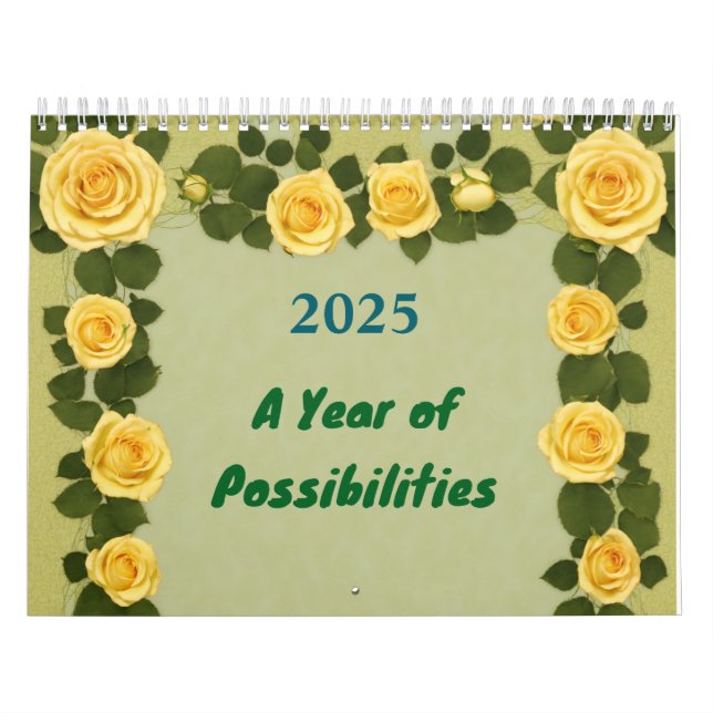 Calendário de Sonhos de Ano Novo 2025 (Capa)