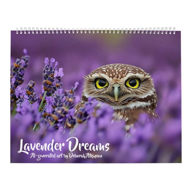 Calendário de Sonhos de Lavanda 2026 (Capa)