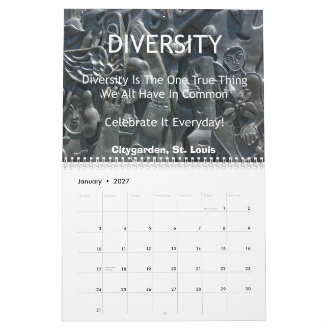 Calendário de St Louis (Jan 2027)
