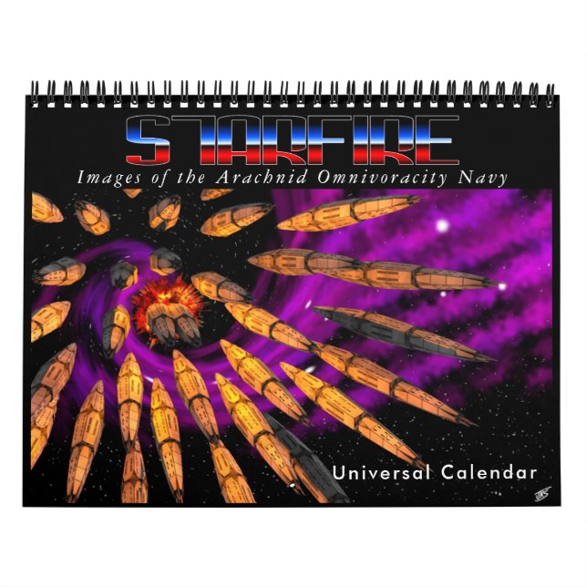 Calendário de Starfire: Marinho de Omnivoracity do (Capa)