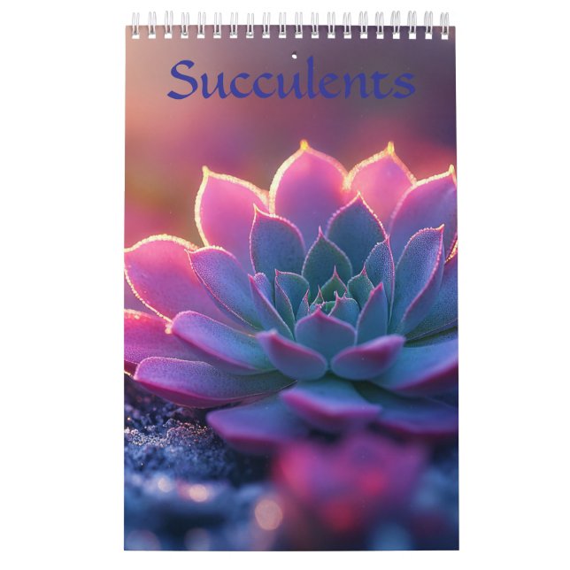 Calendário de Suculentas (Capa)