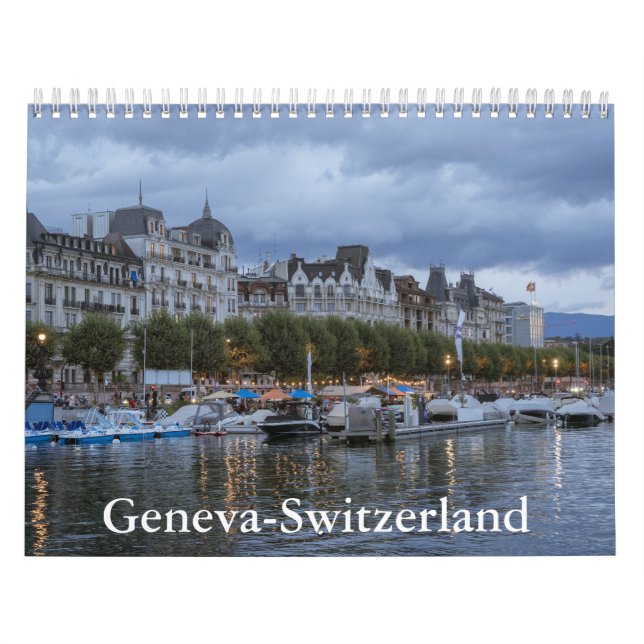Calendário de Suiça de Genebra (Capa)