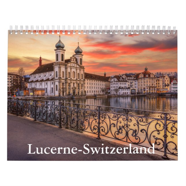 Calendário de Suiça de Luzerna (Capa)