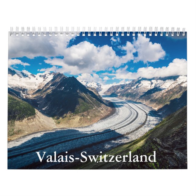 Calendário de Suiça Valais (Capa)