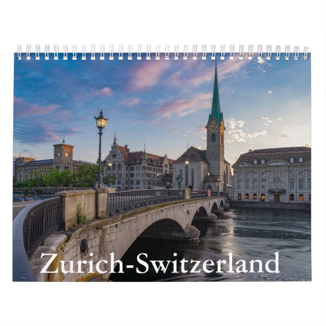Calendário de Suiça Zurique (Capa)