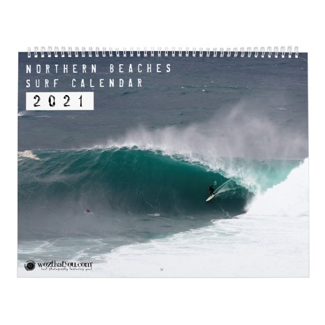 Calendário de Surfs do Norte 2021 (Capa)