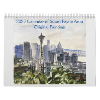 Calendário de Susan Payne Pacific Northwest Art