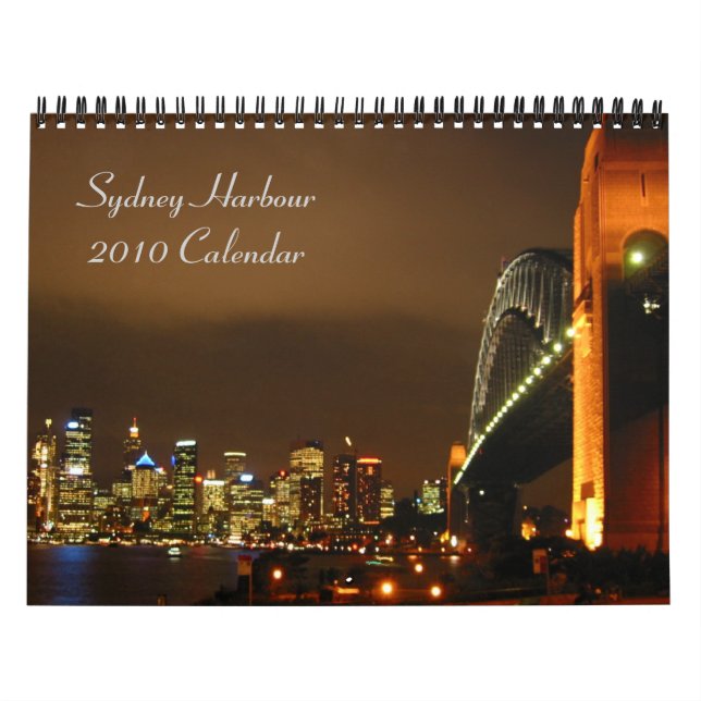 calendário de sydney 2010 (Capa)