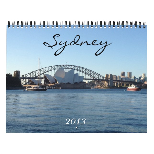 calendário de sydney 2013 (Capa)