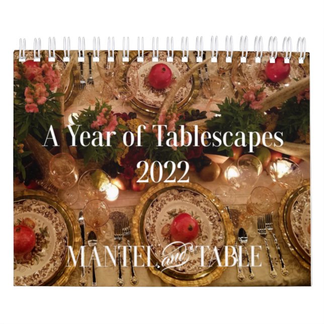 Calendário de Tablescape 2022 (Capa)